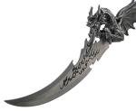 Guardian Dragon Knife Statue for Gothic Decor