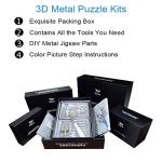 3D Metal Dragon Model Kit for Adult Puzzles