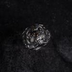 Adjustable 925 Silver Chinese Pixiu Feng Shui Ring
