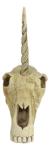 Rare Ancient Unicorn Skull Statue for Collectors