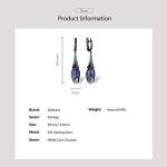 Mythical Tulip Dangle Earrings in Sterling Silver