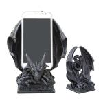 Crouching Dragon Cell Phone Holder Statue Decor