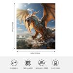 Mythical Dragon Fantasy Throw Blanket - Super Soft