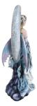 Celestial Crescent Moon Fairy Statue 11" H