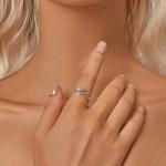 Dainty Silver Dragon Wrap Ring for Women