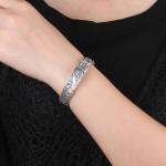 Dragon & Phoenix Sterling Silver Feng Shui Bracelet