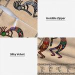 Kokopelli Mythical Throw Pillow Cover Set of 2