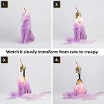 Einar Unicorn Candle - Enchanting Lilac Design