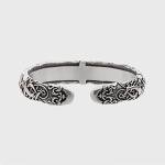 Norse Mythology Adjustable Viking Bracelet with Beast Head
