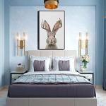Framed Jackalope Wall Art - Mythical Rabbit Decor