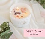 Zodiac Crystal Candle: Aquarius, Gemini, Libra 12oz