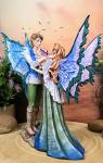 Fairy Family Love Statue - 9.5" Mythical Decor