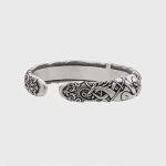 Norse Mythology Adjustable Viking Bracelet with Beast Head