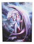 Dragon Mage Sorceress Canvas Art by Anne Stokes