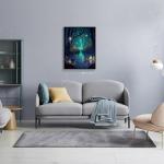 Enchanting Fantasy Forest Canvas Wall Art Decor