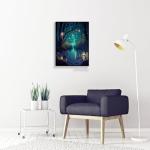 Enchanting Fantasy Forest Canvas Wall Art Decor