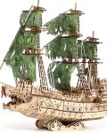 Flying Dutchman 3D Wooden Pirate Ship Puzzle Kit