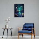 Enchanting Fantasy Forest Canvas Wall Art Decor