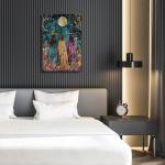 Ethereal Witches Moonlit Floral Art Print