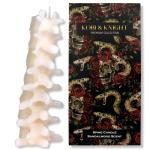 Kobi & Knight Sandalwood Vertebra Candle - Gothic Decor