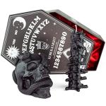 Kobi & Knight Black Skull Candle Set