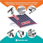 SAVOLAR Adjustable Solar Panel Brackets - Pack of 2