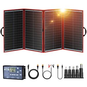 DOKIO 300W Portable Solar Panel Kit for RVs