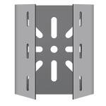 WiTi Vertical Pole Mount for Security Cameras and Solar Panels