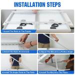 ECO-WORTHY Adjustable Solar Panel Mount Brackets Kit