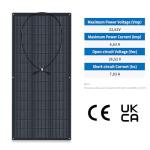 150W Flexible Monocrystalline Solar Panel for Rvs