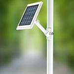 HOLACA Solar Panel Pole Mount Bracket, White