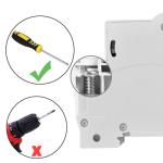 Heschen DC Mini Circuit Breaker - 25A 500V