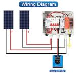 Jadeshay 1000V Solar PV Combiner Box with Breaker