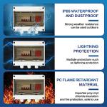 Jadeshay 1000V Solar PV Combiner Box with Breaker