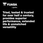 Yuasa NP1.2-12 12V Lead Acid Battery