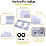 VIVLLEN 7-Piece Drill-Free Solar Panel Bracket Kit