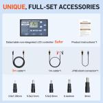 DOKIO 160W Folding Solar Panel Kit for Campers