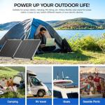 Panana 110W Portable Foldable Solar Panel Kit