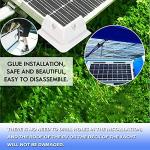 TRAMILY UV-Resistant Solar Panel Mounting Brackets Set