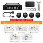 Solar-Powered TPMS with Real-Time Tire Alerts