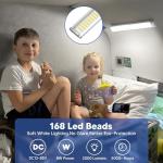 Kriogor 12V LED Strip Lights with Switch - 4PCS