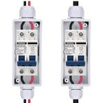 20A Solar Combiner Box with AC Circuit Breaker