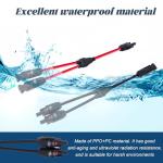 Y Branch Parallel Connector for Solar Panels