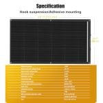 300W Flexible Monocrystalline Solar Panels (2 Pack)