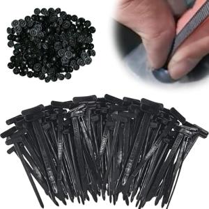 Strong Nylon Cable Tie Buckles - 150 Pack