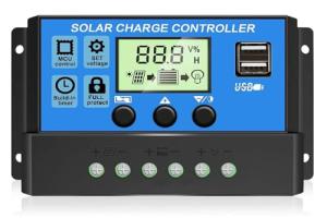 30A PWM Solar Charge Controller with LCD Display