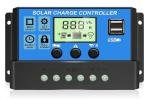 30A PWM Solar Charge Controller with LCD Display