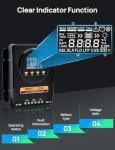 ECO-WORTHY 20A MPPT Solar Charge Controller with Bluetooth