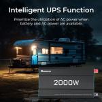 Renogy 2000W Pure Sine Wave Inverter with Remote