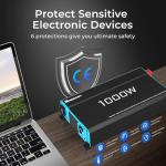 Renogy 1000W Pure Sine Wave Inverter with Remote